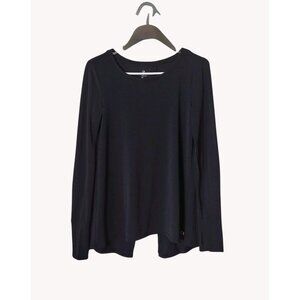Gap Fit Breathe Top XS Long Sleeve Open Back Athletic Athleisure Sporty